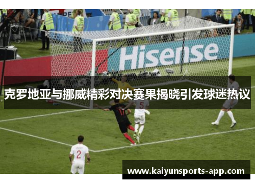 克罗地亚与挪威精彩对决赛果揭晓引发球迷热议